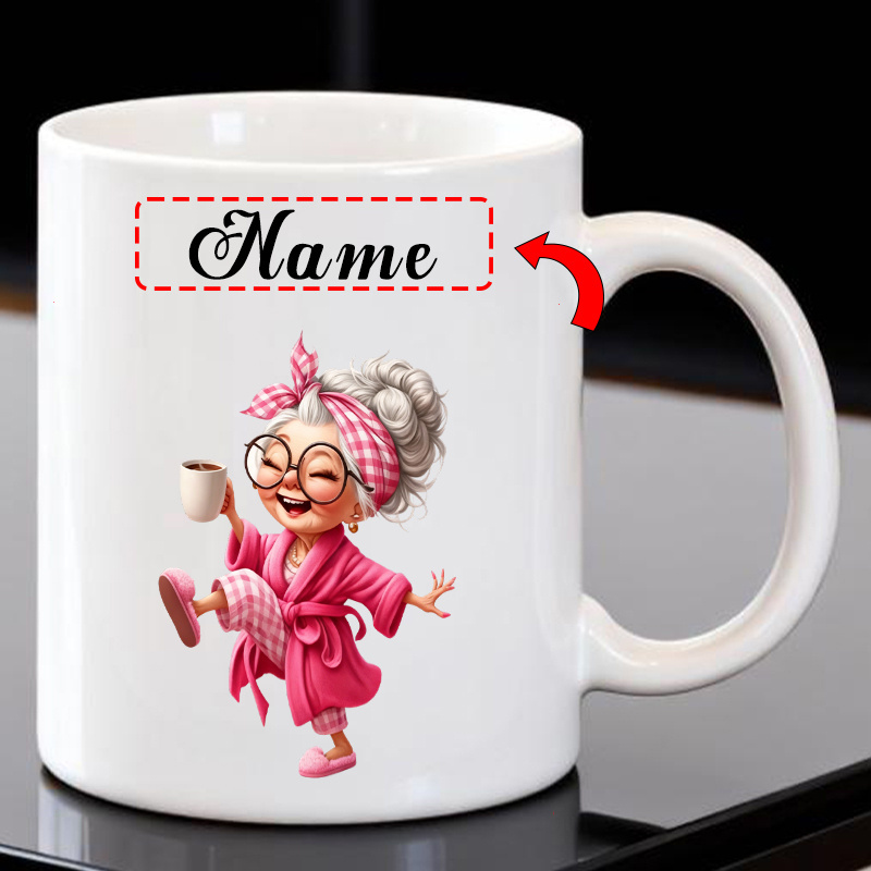 Custom Coffee Mug With Personalised Name Print